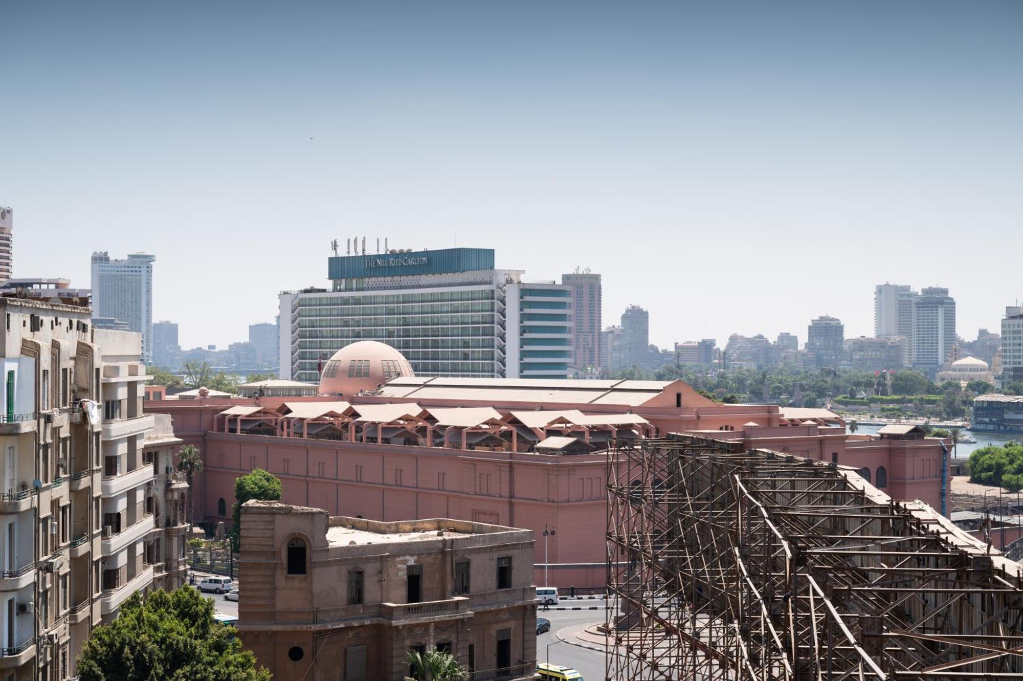 Museum And Nile View Hotel Kairo Exteriör bild
