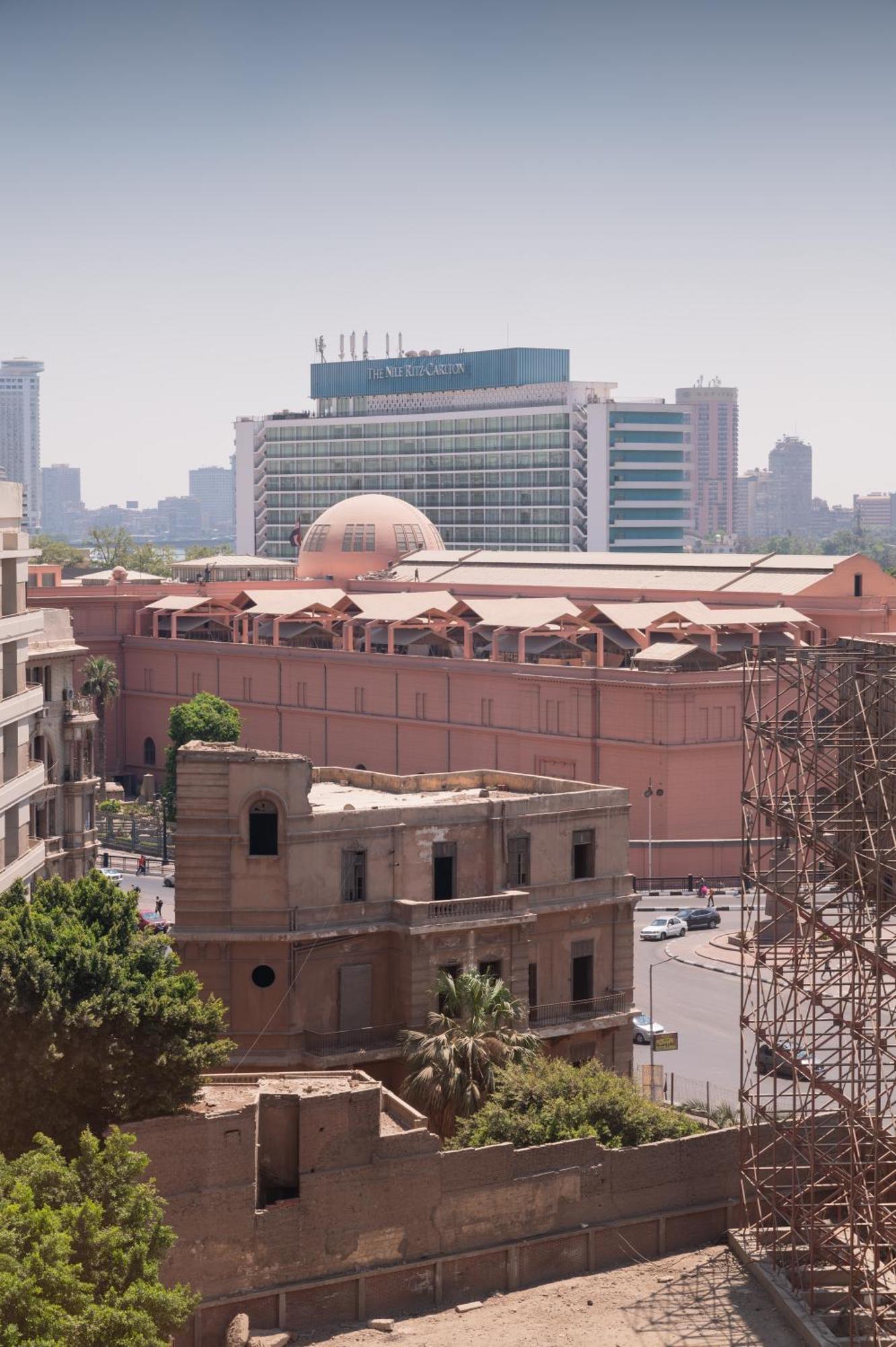 Museum And Nile View Hotel Kairo Exteriör bild
