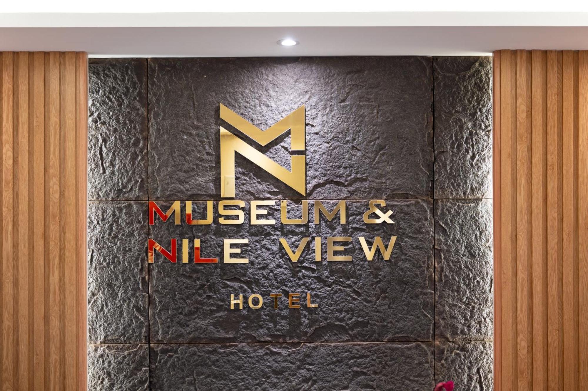 Museum And Nile View Hotel Kairo Exteriör bild